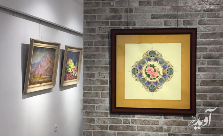 برگزاری نمایشگاه شرح اشتیاق در گالری باران رفسنجان