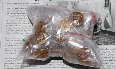 کشف83 شي باستانی در بم